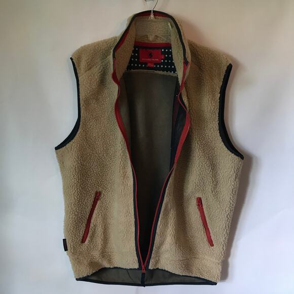 Southern Proper Vest Mens Sherpa Zip Front Sleeveless Warm Fall Winter Large - Picture 6 of 10
